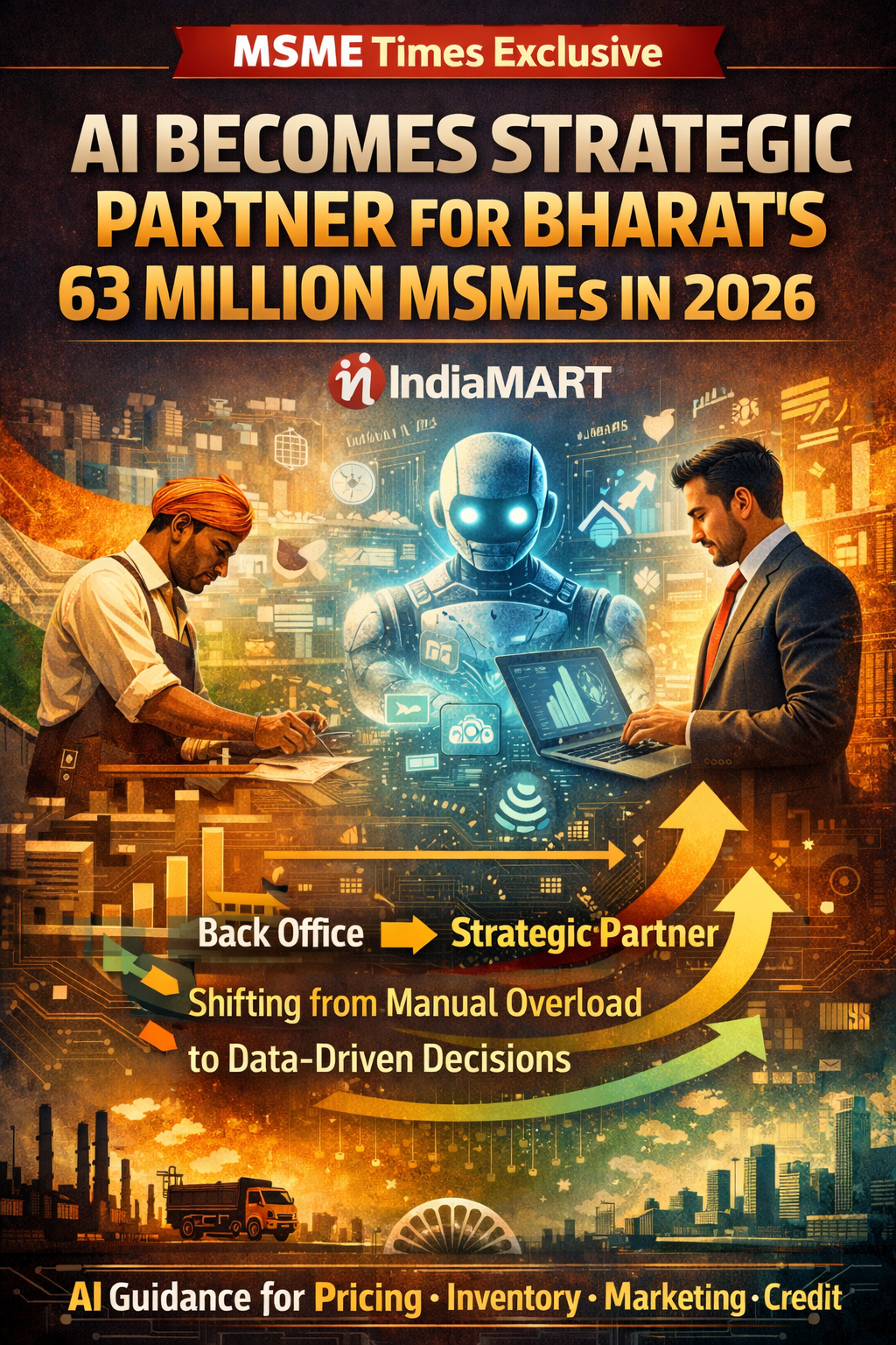 AI becomes strategic partner for Bharat’s 63 million MSMEs in 2026