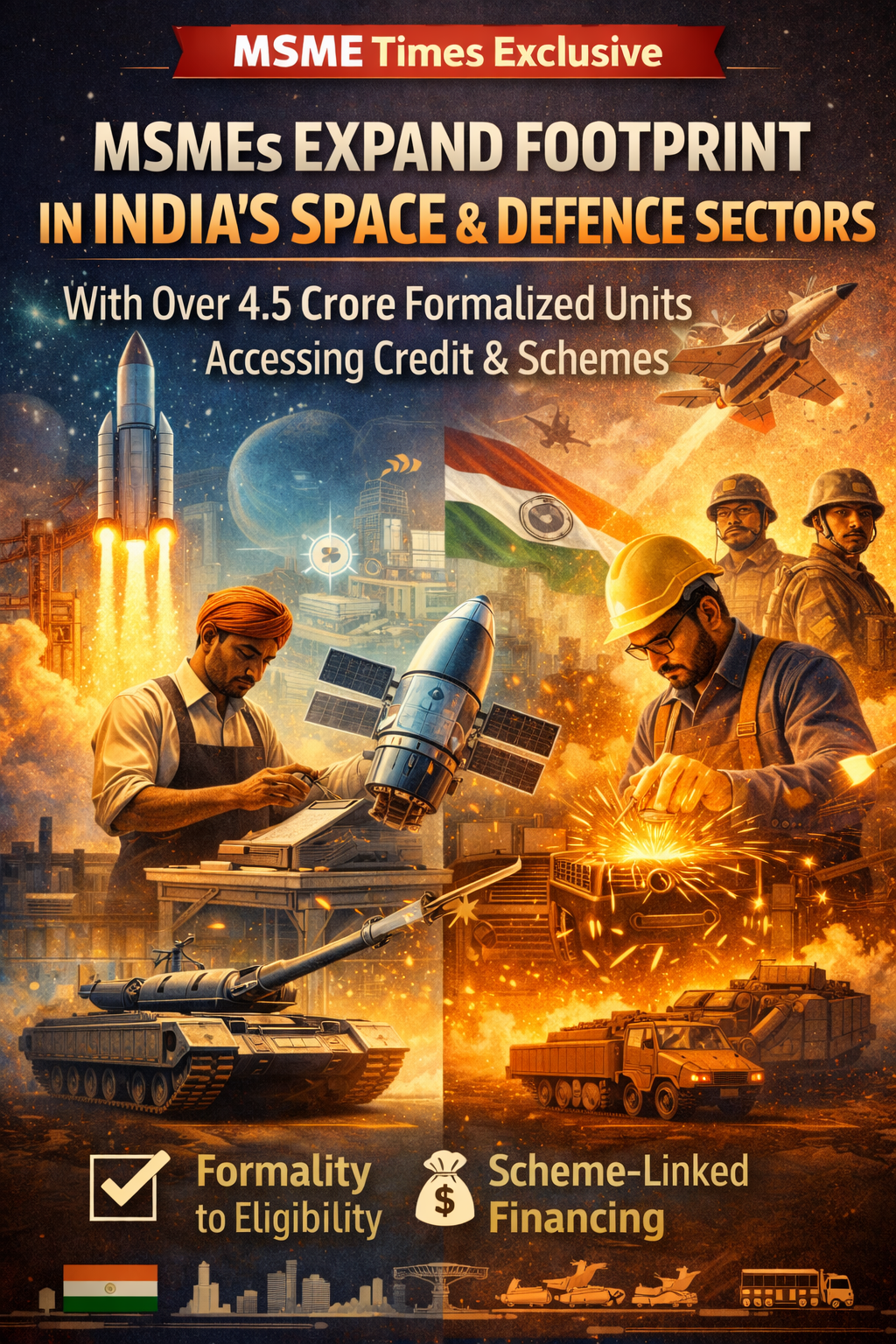 MSMEs enter Bharat’s space & defence supply chains as formalisation crosses 4.5 crore units