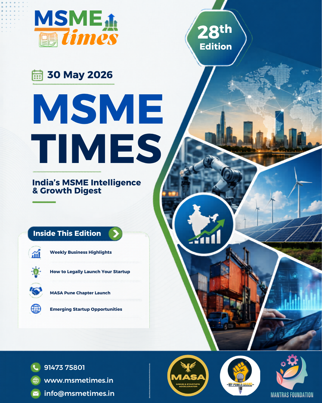🚀 MSME Times 28th Edition is Live!