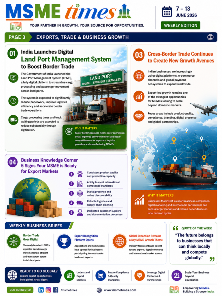 MSME Times 30th editions 14 June 2026 3