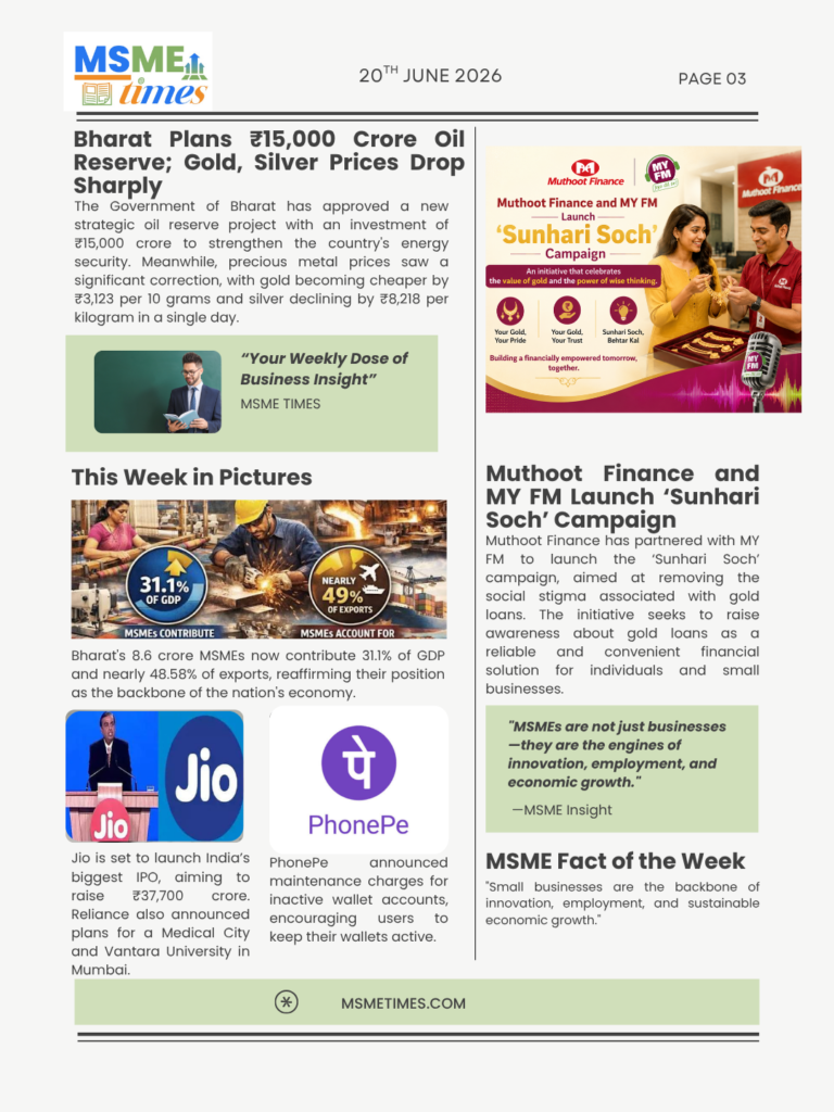 MSME Times 30th editions 14 June 2026 6