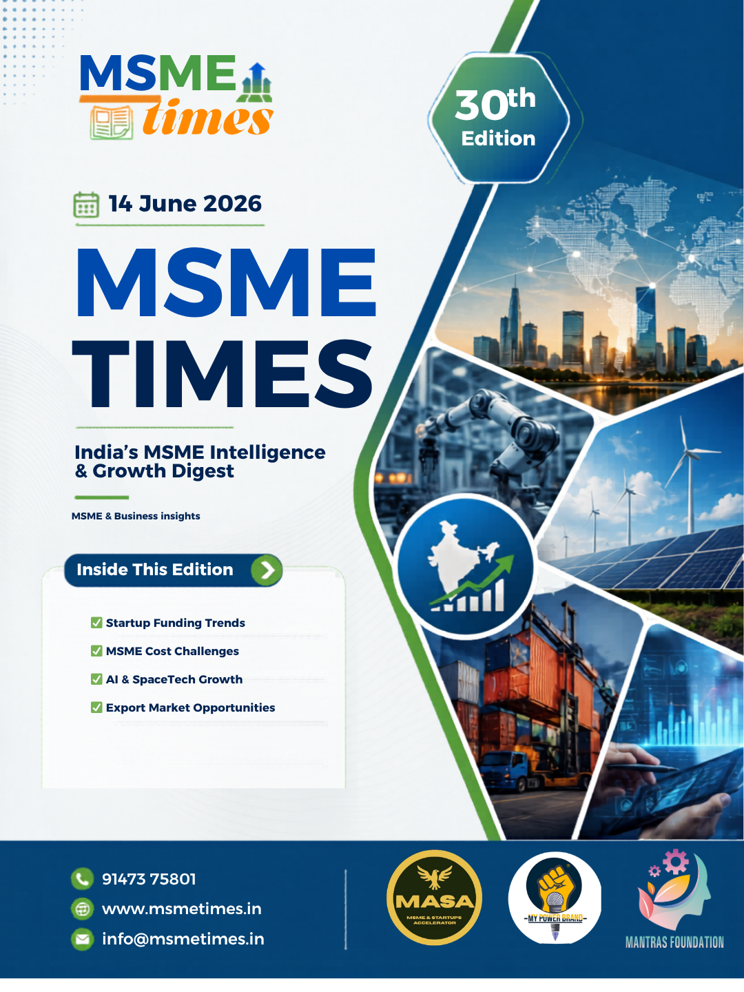 🚀 MSME Times 30th Edition is Live!