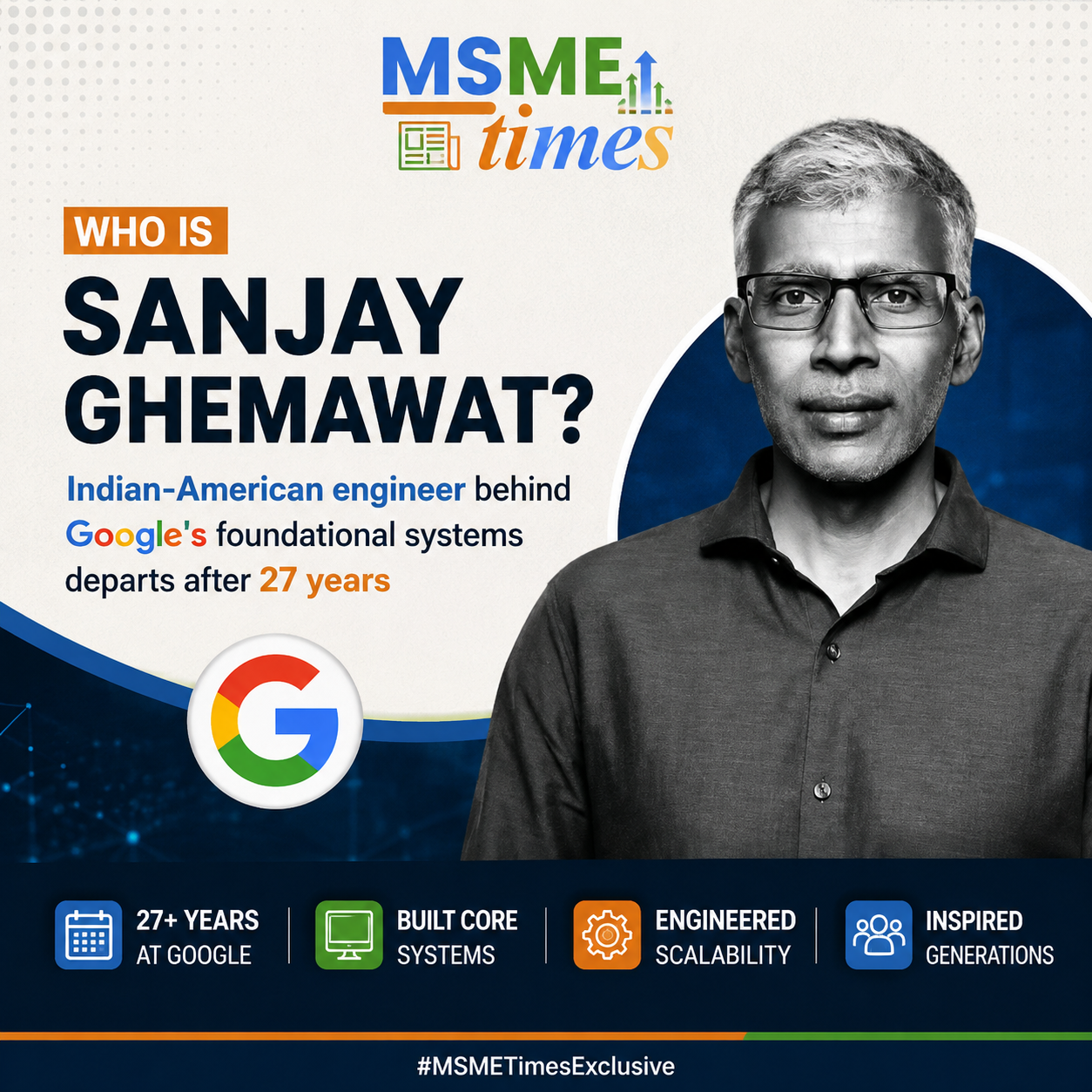 Who Is Sanjay Ghemawat? The Engineer Behind Google’s Biggest Innovations Steps Down After 27 Years