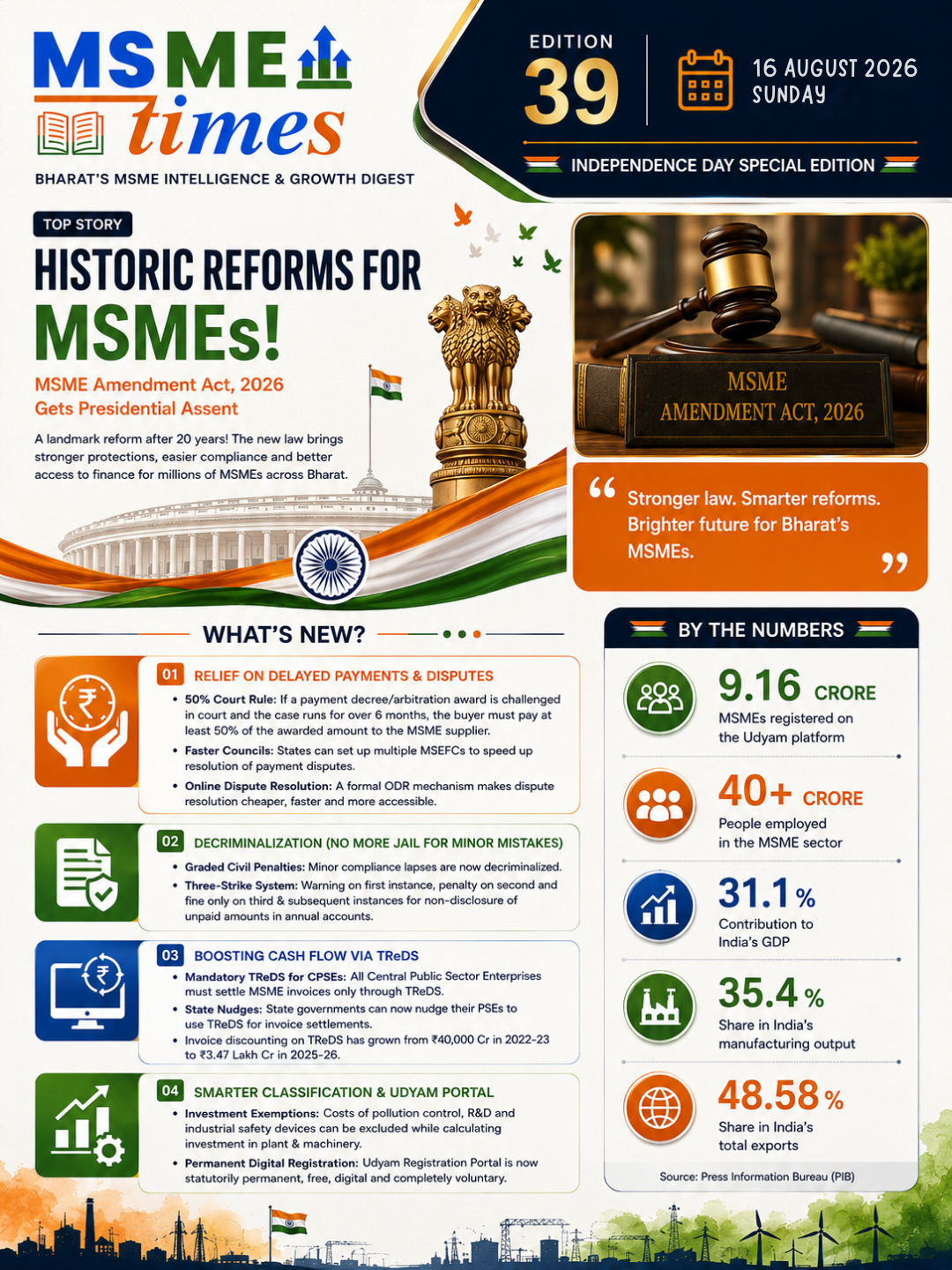 MSME TIMES 39TH EDITION 1