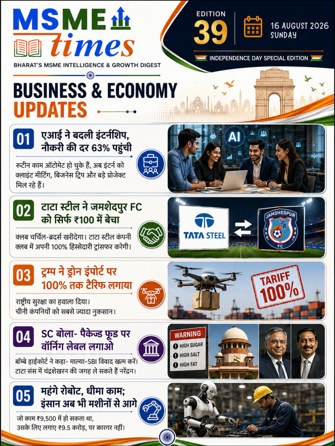 MSME TIMES 39TH EDITION 2